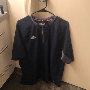 Adidas Short Sleeve 1/4 ZIP Jacket
